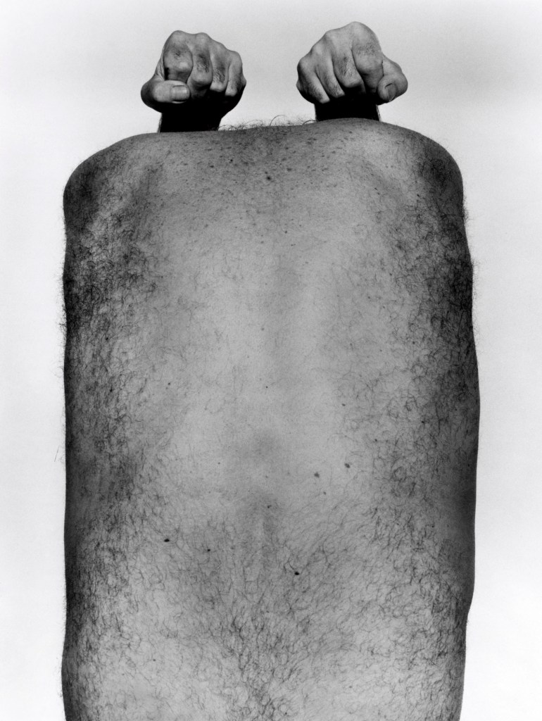 John Coplans (British, 1920-2003) 'Self-Portrait (Back with Arms Above)' 1984