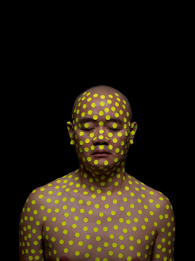 Liew Teck Leong (Kuala Lumpur, Malaysia, b. 1970) 'Body+Dots+Politics (Yellow)' 2016