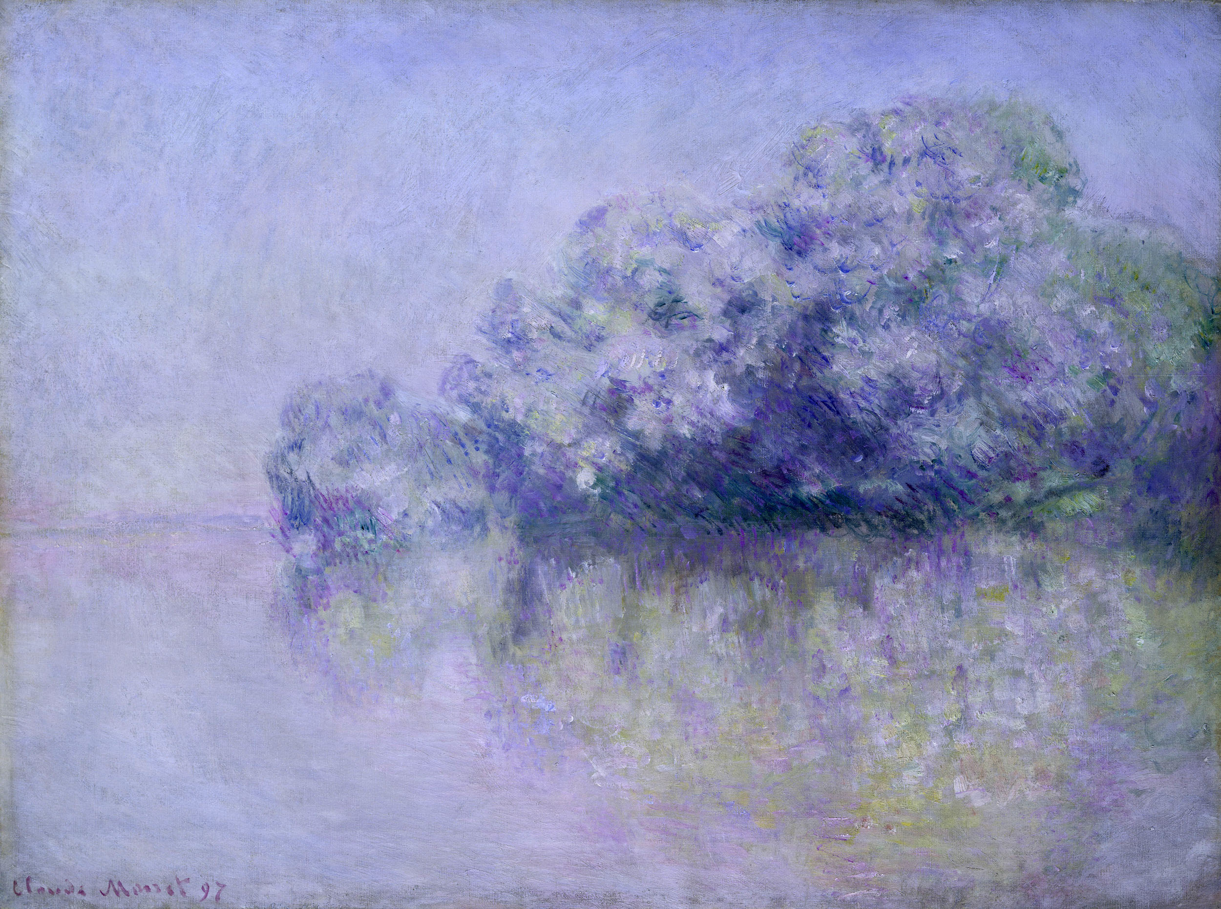 Claude Monet (French, 1840-1926) 'Île aux Orties near Vernon' 1897