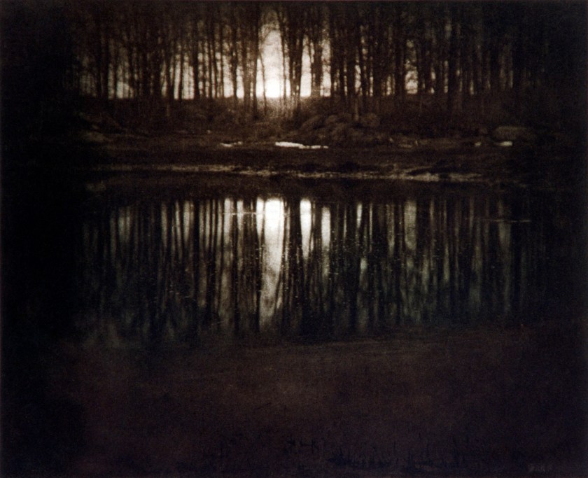 Edward J. Steichen (American, born Luxembourg, 1879-1973) 'Moonrise, Mamaroneck, New York' 1904, printed 1981