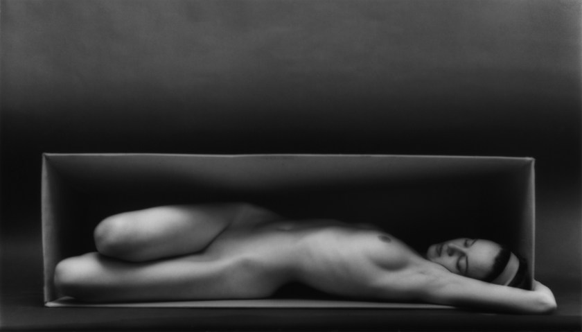 Ruth Bernhard (American, born Germany, 1905-2006) 'In the Box - Horizontal' 1962