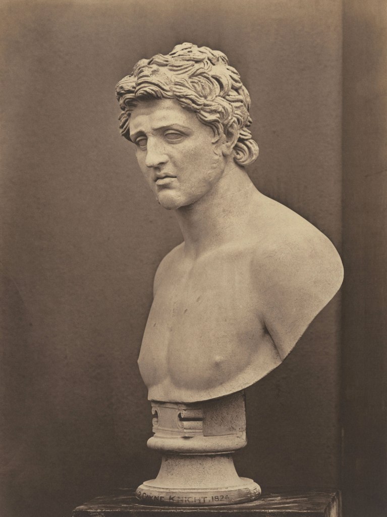 Roger Fenton (British, 1819-1869) 'Greek Hero' c. 1857 from the exhibition 'The Shape of Things: Photographs from Robert B. Menschel' at The Museum of Modern Art (MoMA), New York, Oct 2016 - May 2017