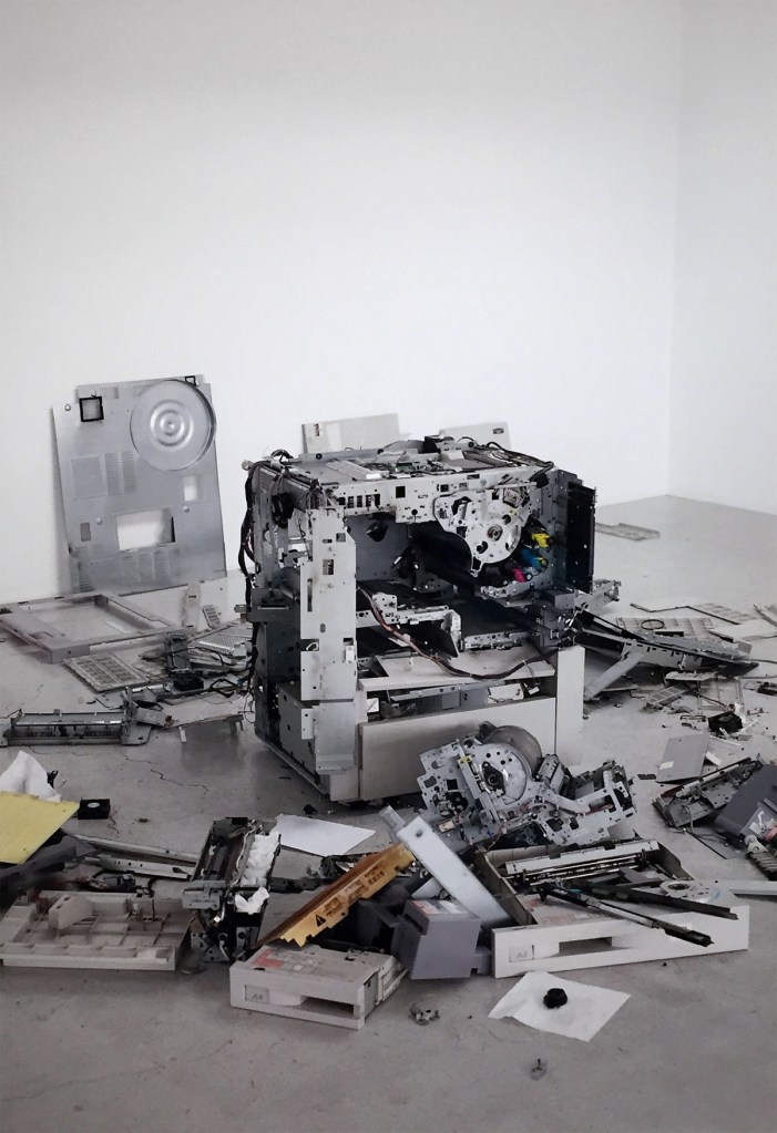 Wolfgang Tillmans (German, b. 1968) 'CLC 800, dismantled' 2011