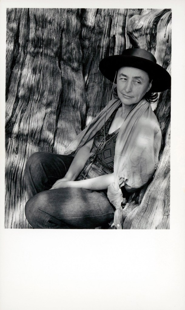 Ansel Adams (American, 1902-1984) 'Georgia O'Keeffe at Yosemite' 1938