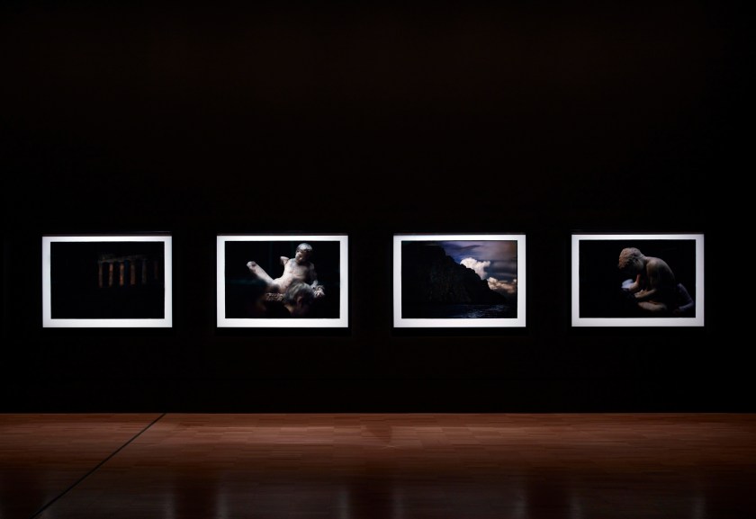 Installation view of the exhibition 'Bill Henson' at the National Gallery of Victoria. Presented as part of the NGV Festival of Photography