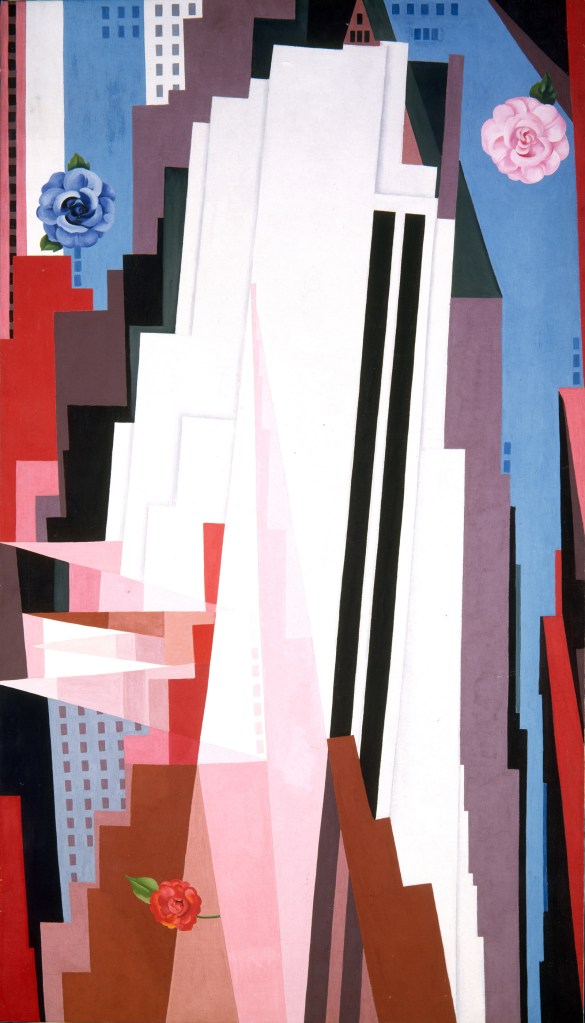 Georgia O'Keeffe (American, 1887-1986) 'Manhattan' 1932