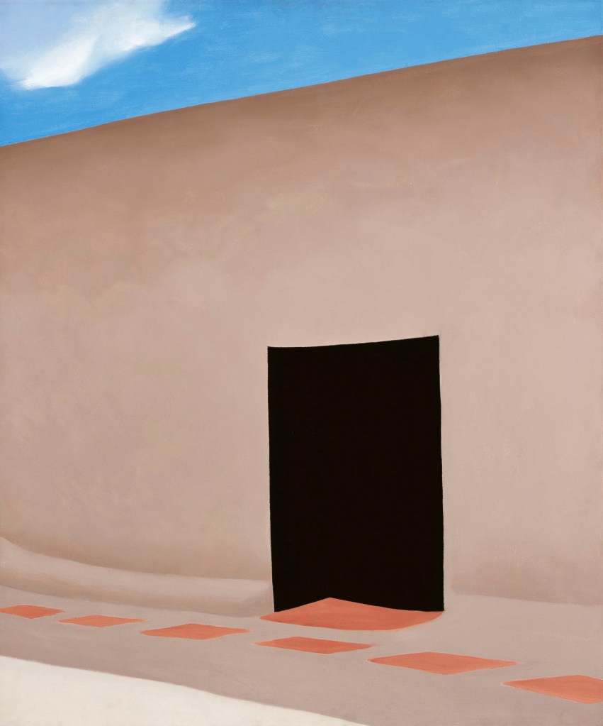 Georgia O'Keeffe (American, 1887-1986) 'Patio with Cloud' 1956