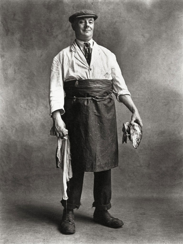 Irving Penn (American, Plainfield, New Jersey 1917-2009 New York) 'Fishmonger, London' 1950, printed 1976