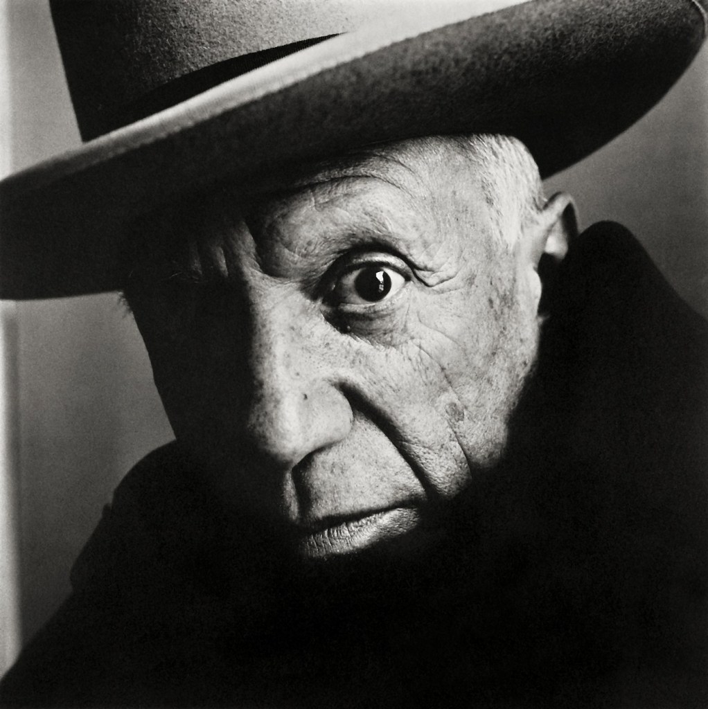 Irving Penn (American, Plainfield, New Jersey 1917-2009 New York) 'Pablo Picasso at La Californie, Cannes' 1957, printed February 1985