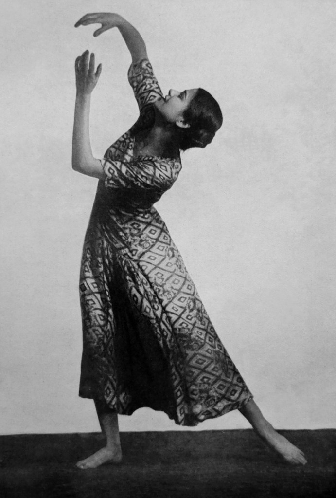 Hugo Erfurth (German, 1874-1948) Clotilde von Derp-Sacharoff c. 1928 from Der Kunstlerische Tanz Unserer Zeit [The Artistic Dance of Our Time] p. 21 Published 1928