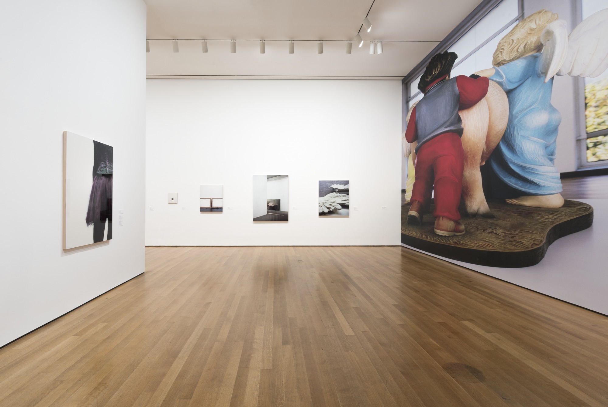 Installation view of 'Louise Lawler: WHY PICTURES NOW' at The Museum of Modern Art