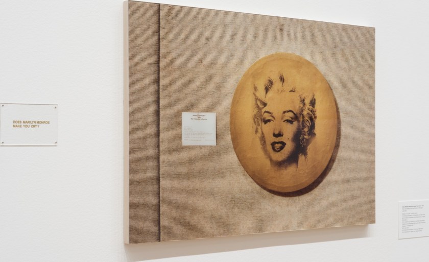 Installation view of 'Louise Lawler: WHY PICTURES NOW' at The Museum of Modern Art