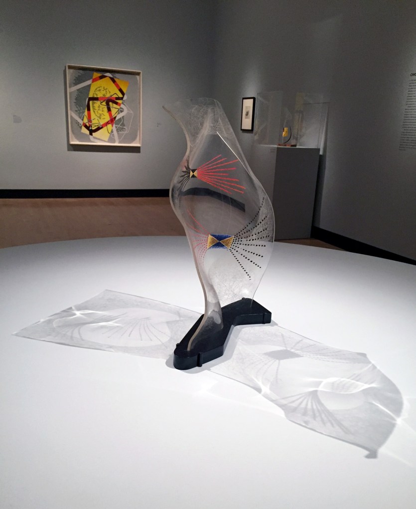 László Moholy-Nagy (Hungarian, 1895-1946) 'Vertical Black, Red, Blue' 1945 László Moholy-Nagy (Hungarian, 1895-1946) 'Vertical Black, Red, Blue' 1945