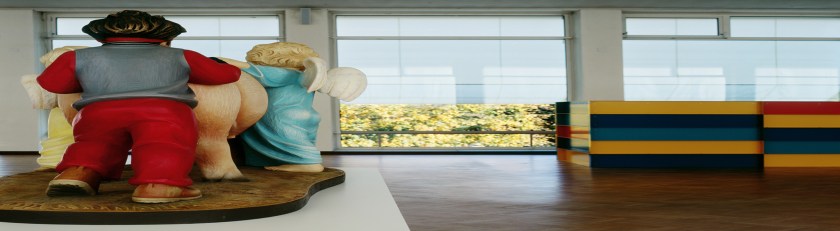 Louise Lawler. 'Produced in 1988, Purchased in 1989; Produced in 1989, Purchased in 1993 (adjusted to fit)' 1995/2010