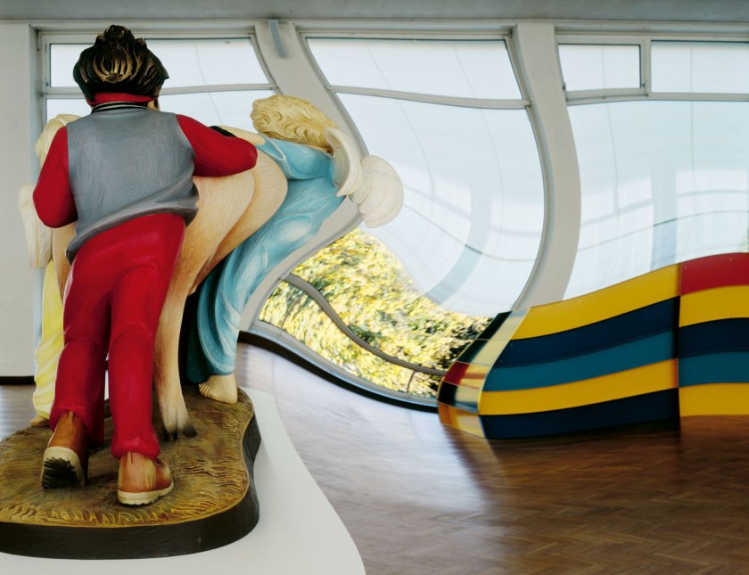 Louise Lawler. 'Produced in 1988, Purchased in 1989; Produced in 1989, Purchased in 1993 (adjusted to fit), distorted for the times' 1995/2010