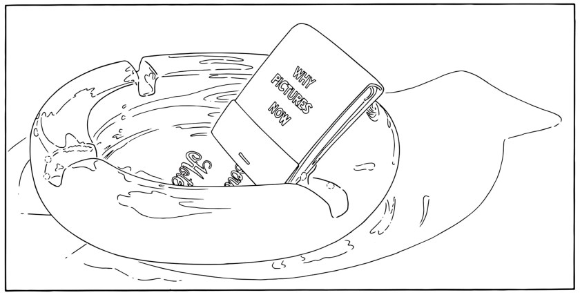 Louise Lawler. 'Why Pictures Now (traced)' 1981/2013