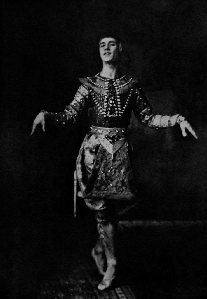 'Nijinski' From the works "The Russian Theater", Amalthea-Verlag, Vienna c. 1928 from Der Kunstlerische Tanz Unserer Zeit [The Artistic Dance of Our Time] p. 28 Published 1928