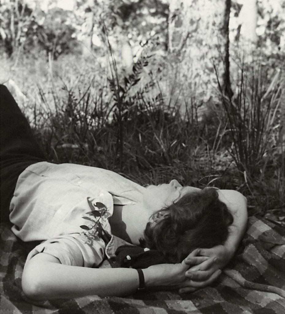 Olive Cotton (Australian, 1911-2003) 'The sleeper' 1939, printed 1992