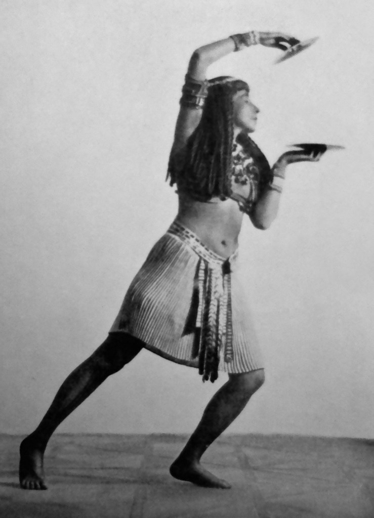 Hugo Erfurth (German, 1874-1948) 'Sent M'Ahesa' c. 1928 from Der Kunstlerische Tanz Unserer Zeit [The Artistic Dance of Our Time] p. 12 Published 1928