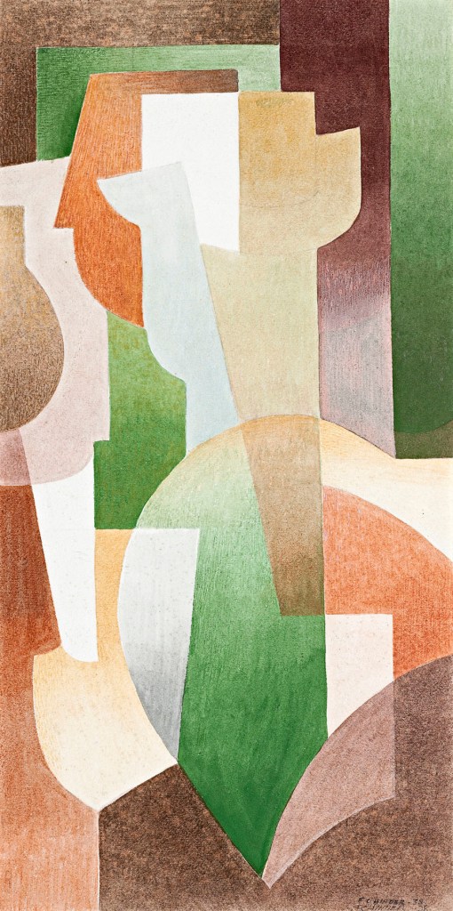 Frank Hinder (Australia 1906-92, United States 1927-34) 'Commuters' 1938