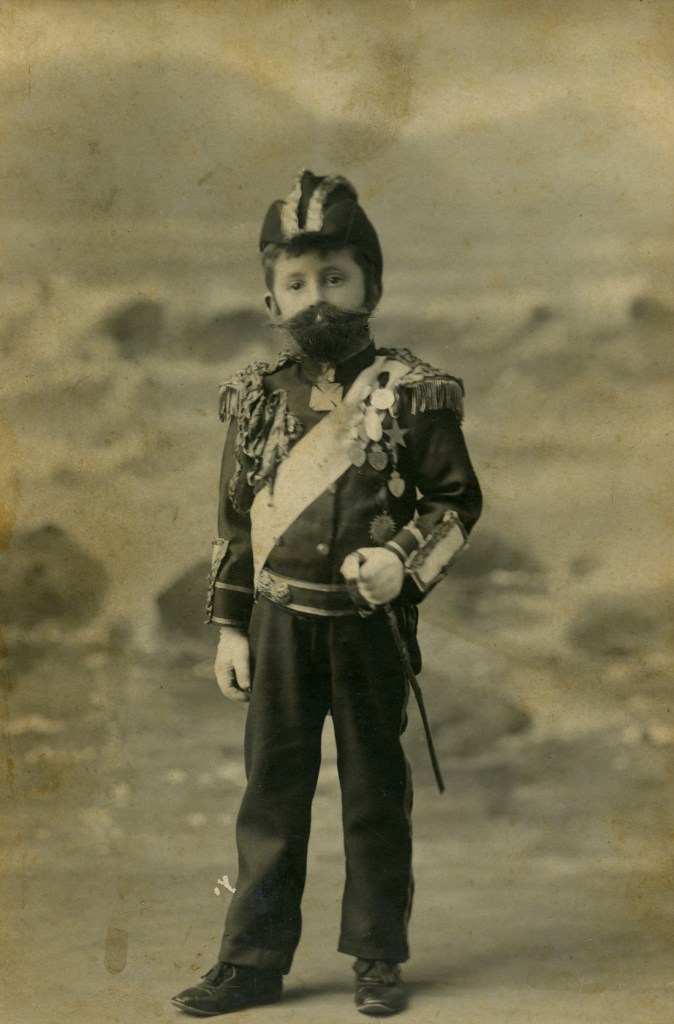 Fegan & Ruddle (1866-1939, Brisbane) 'Harry Smith Jr dressed as Duke of York for Children's Hospital Ball' 1902