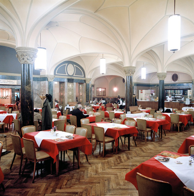 Candida Höfer (German, b. 1944) 'Waiting Room Cologne III 1981' 1981