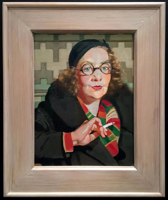 Installation view of Sybil Craig's work 'Peggy' c. 1932