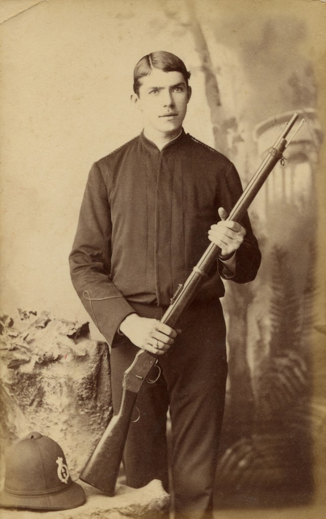 Poul C Poulsen (Australian born Denmark, 1857-1925) 'Queensland policeman' c. 1885