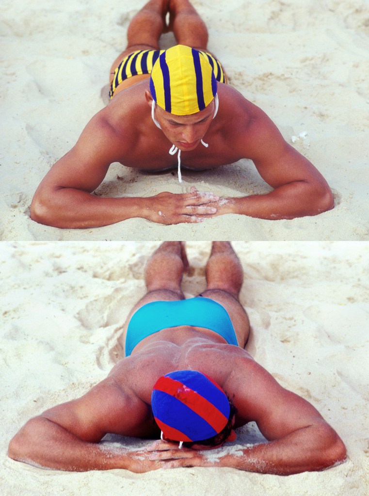 William Yang (Born 1943, Mareeba, Qld Lives and works Sydney, NSW) 'Lifesaver Double' 1987/2017