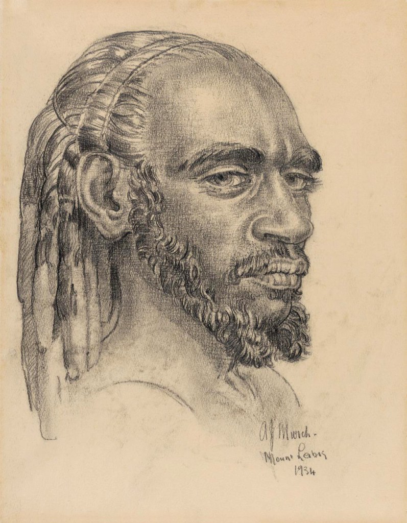 Arthur Murch (Australian, 1902-1989, Europe 1936-1940) 'Walila, Pintupi tribe' 1934