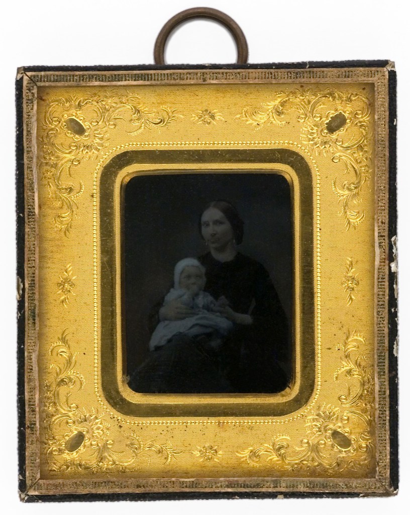 Carl Jacob Malmberg (Swedish, 1824-1895) 'Maria Catharina Malmberg with Children' c. 1860 Carl Jacob Malmberg (Swedish, 1824-1895) 'Maria Catharina Malmberg with Children' c. 1860