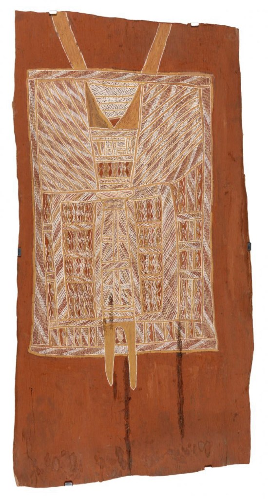 Unknown Walamangu active (1930s) 'Dhukurra dhaawu (Sacred clan story)' c. 1935