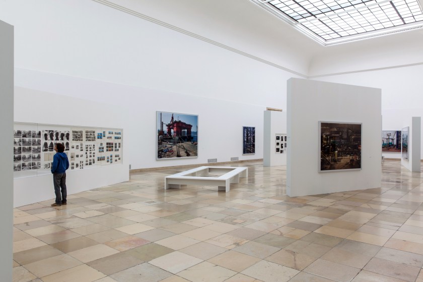Installation view of the exhibition 'Thomas Struth: Figure Ground' at Haus der Kunst, Munich