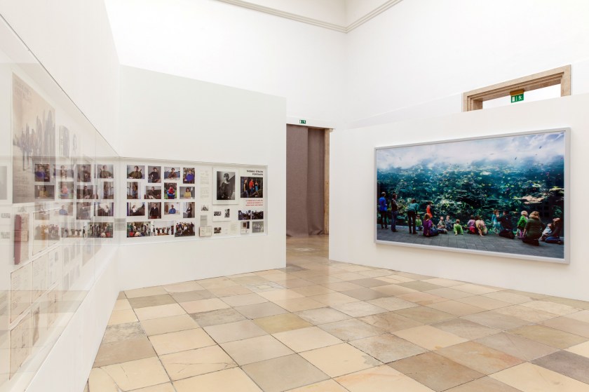 Installation view of the exhibition 'Thomas Struth: Figure Ground' at Haus der Kunst, Munich