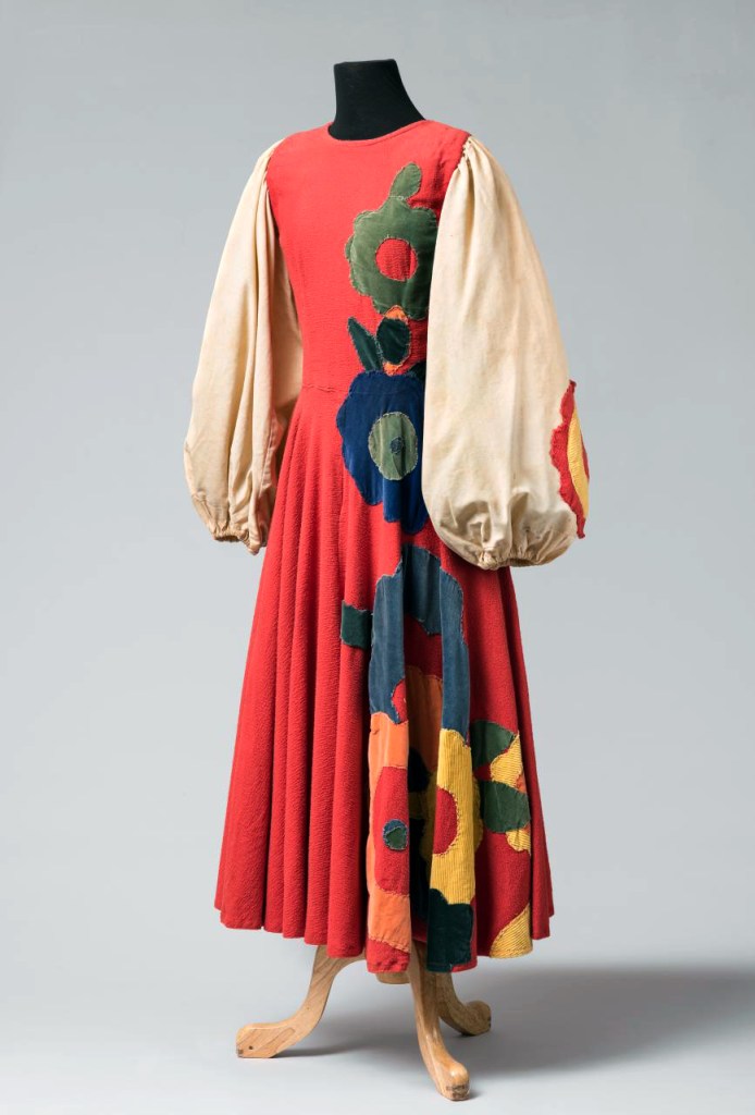 Evelyn Ippen (designer and maker active in Australia 1930s) 'Dress for Slavonic Dances' 1939