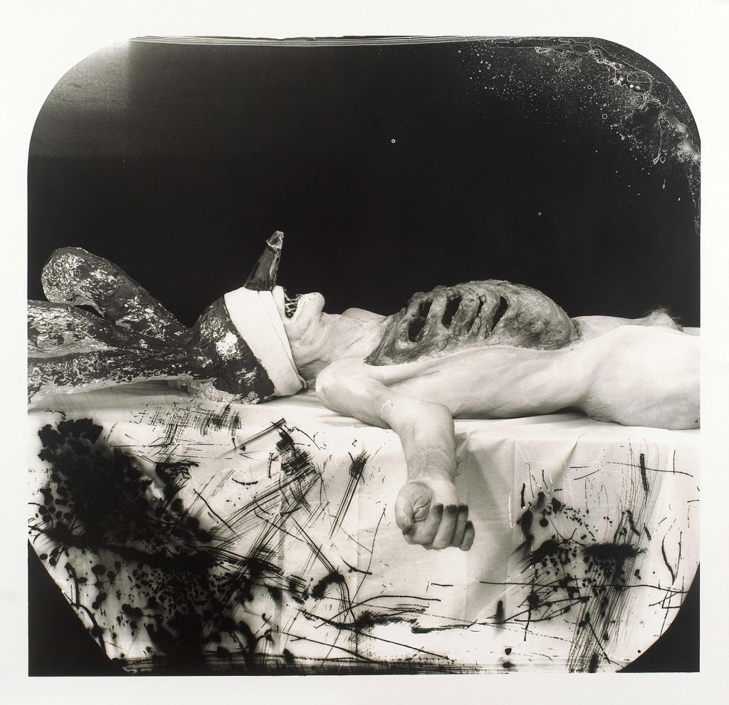 Joel-Peter Witkin (American, b. 1939) 'Myself As A Dead Clown' 2007