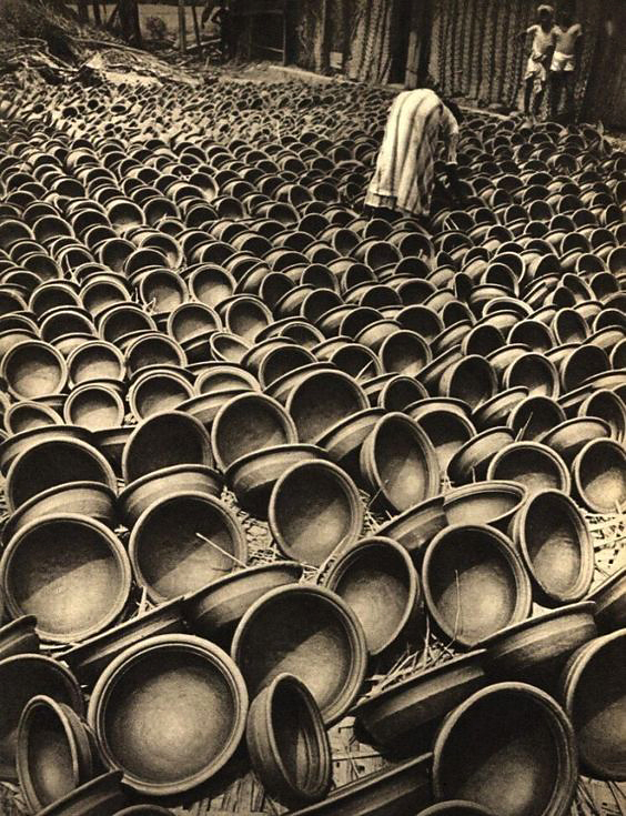 Lionel Wendt (Sri Lankan, 1900-1944) 'Untitled (At the pottery)' Nd