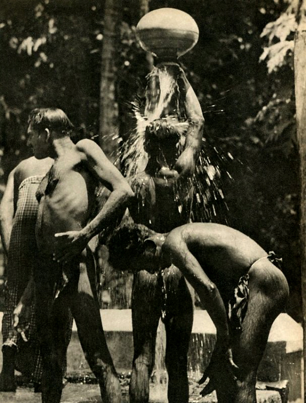 Lionel Wendt (Sri Lankan, 1900-1944) 'Untitled (At the well)' Nd