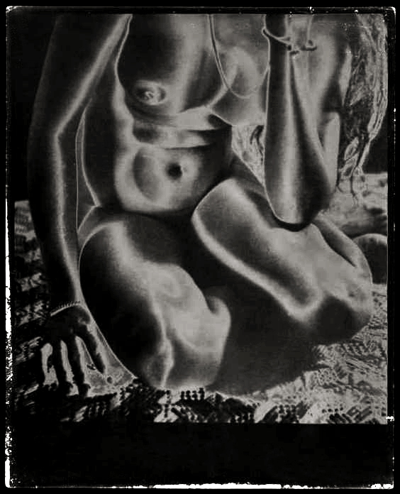 Lionel Wendt (Sri Lankan, 1900-1944) 'Untitled (Solarised nude)' c. 1934-1937
