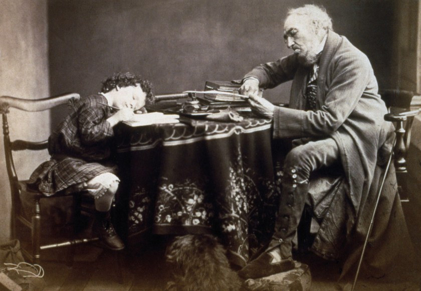 Oscar Gustave Rejlander. 'Lesson' 1860
