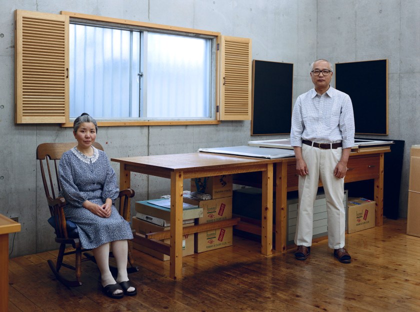 Thomas Struth (born 1954) 'Kyoko and Tomoharu Murakami, Tokyo' 1991