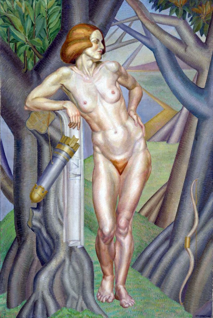 Dorothy Thornhill (England 1910 - Australia 1987, New Zealand 1920-1929, Australia from 1929) 'Resting Diana' 1931