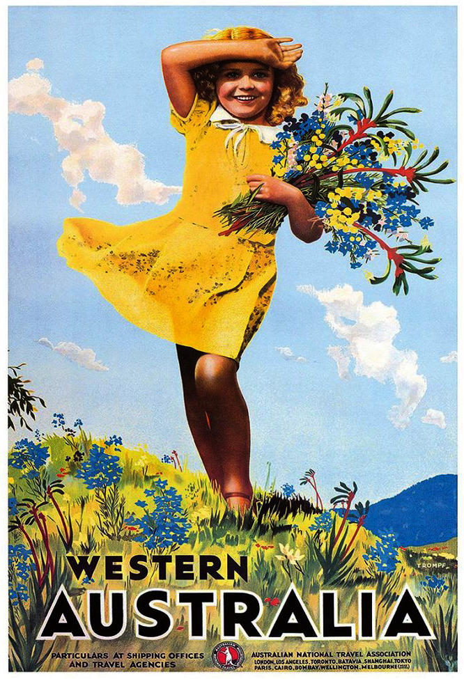 Percy Trompf (Australian, 1902-1964) 'Western Australia' c. 1936