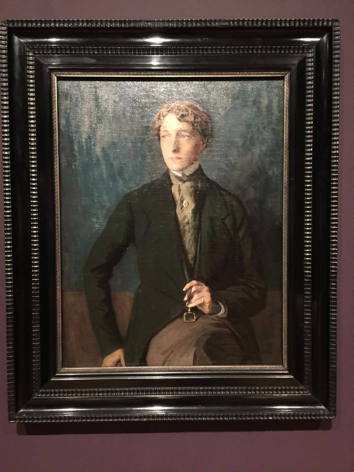 Charles Buchel (British, 1872-1950) 'Radclyffe Hall' 1918 (installation view)