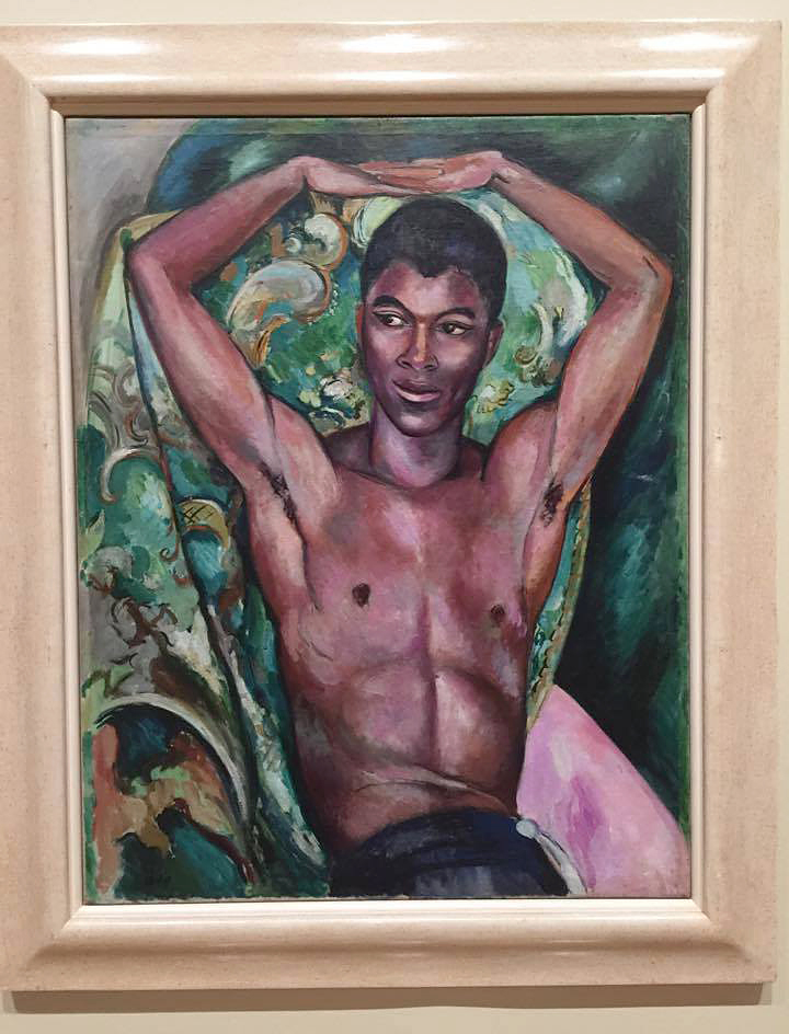 Edward Wolfe (British, 1897-1982) 'Portrait of Pat Nelson' 1930s (installation view)