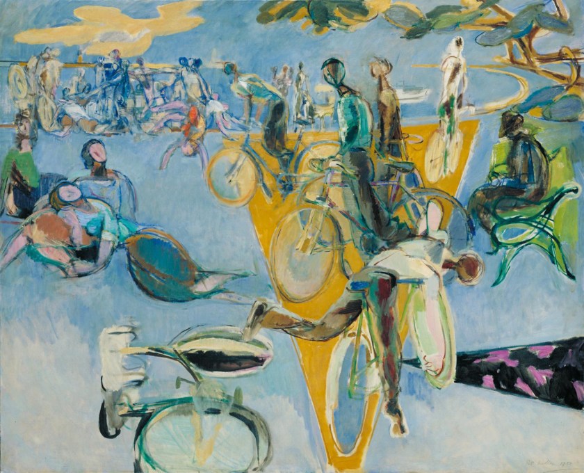 Robert Medley (1905-1994) 'Summer Eclogue No. 1: Cyclists' 1950