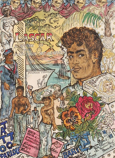 Stephen Tennant (British, 1906-1986) 'Lascar, a story of the Maritime Boulevard' Nd