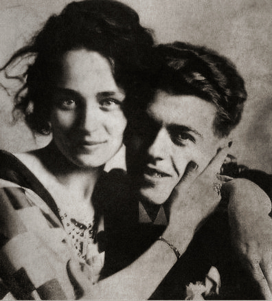 René Magritte (1898-1967) 'Georgette and René Magritte, Brussels, June 1922' 1922