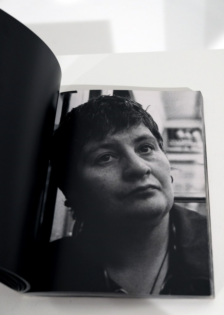 Installation view of the exhibition 'An Unorthodox Flow of Images' at the Centre for Contemporary Photography (CCP), Melbourne, September - November 2017 showing (85) pages from Luc Delahaye's book 'L'Autre' 1999