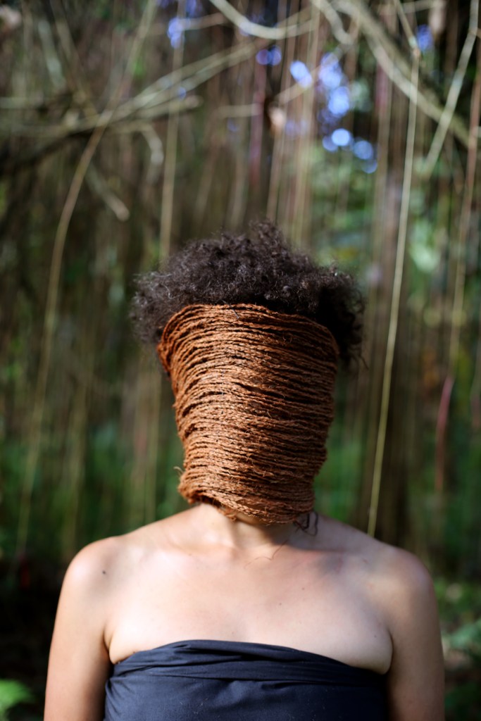 Lisa Hilli (Makurategete Vunatarai (clan) Gunantuna / Tolai People, Papua New Guinea) 'In a Bind' 2015